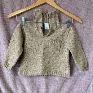 🍁3 for $10 Baby Gap Tan Sweater with Elbow Patches, 2T